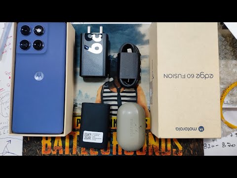 Motorola Edge 60 Fusion Unboxing & First Look ⚡ All Curved Screen Dimensity 7400, IP69 @ ₹18,999