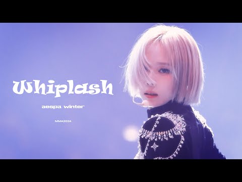 241130 MMA2024 윈터 winter 에스파 aespa Whiplash 4K 60 직캠