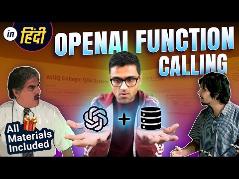 How to use ChatGPT on your data - End to End Project | OpenAI Function Calling For Beginners