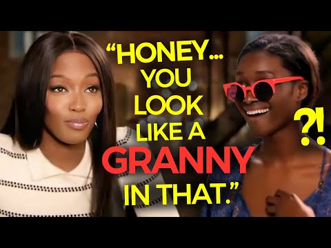 Naomi Campbell making even more girls rethink their ENTIRE existence on The Face 😭