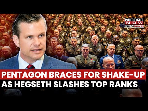 Pentagon Plans Major Military Reshuffle, Fewer Generals To Report To Hegseth? Watch