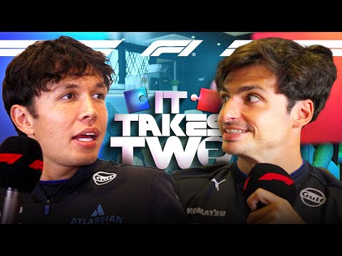 Alex Albon & Carlos Sainz Take On HILARIOUS Trivia Challenge | It Takes Two