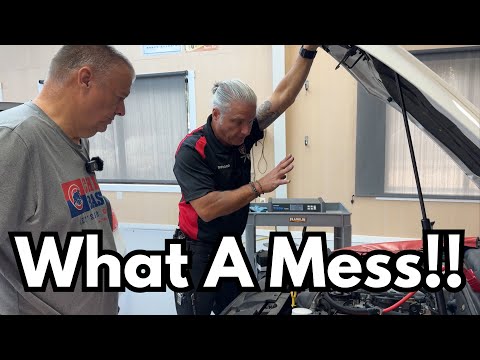 His Neighbor Put An Engine In His Audi, But Now He Can’t Get Rid Of The Check Engine Light! 