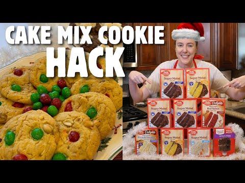 I Hacked 5 Holiday Cookies With CAKE MIX!