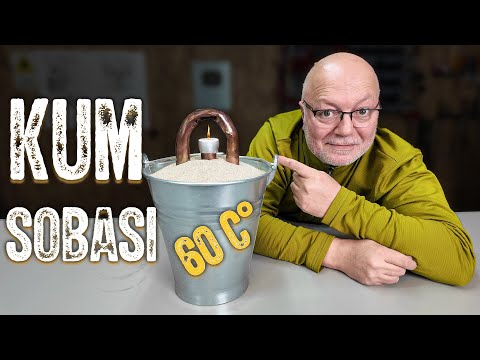 I TESTED THE SAND MIXER THAT HEATS THE HOME WITH A CANDLE - HOW HOT DOES IT GET?