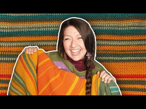 How to Crochet a Temperature Blanket