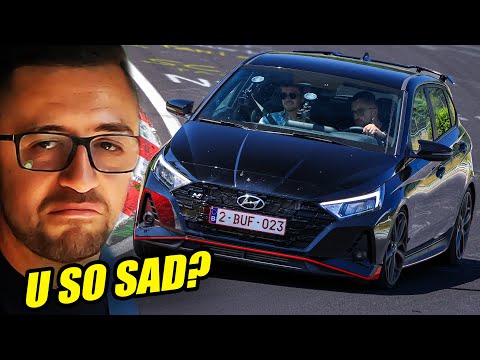 SAD or SATisfying? FULLY STOCK Hyundai i20 N! // Nürburgring