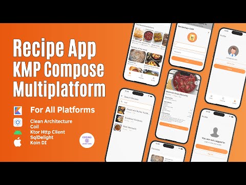 Compose Multiplatform Full Crash Course for beginners | Build a Clean Code Recipe App | CMP Tutorial