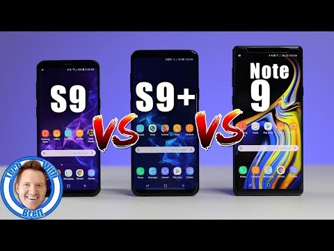 Samsung Galaxy S9 vs S9+ vs Note 9 Full Comparison