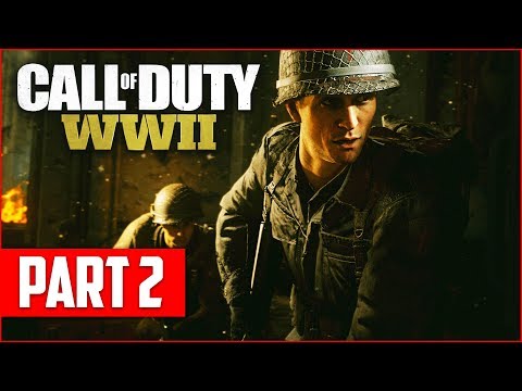 Call of Duty WW2 Campaign Gameplay Walkthrough, Part 2! (COD WW2 PS4 Pro Gameplay)