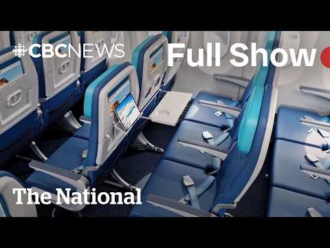 CBC News: The National | WestJet seating 'hazard' warning