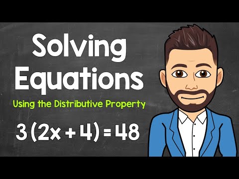 Solving Equations Using the Distributive Property | Multi-Step Equations | Math with Mr. J