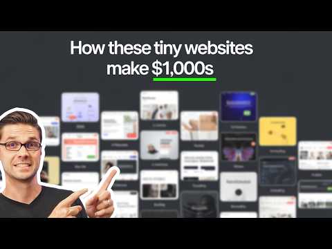 How These TINY Websites Make $1,000s