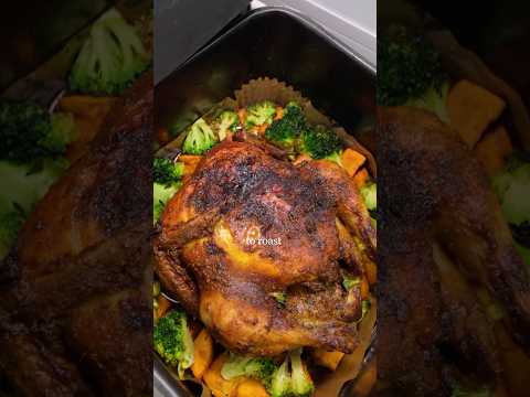 AIR FRYER ROAST CHICKEN | the only way I make roast chicken!