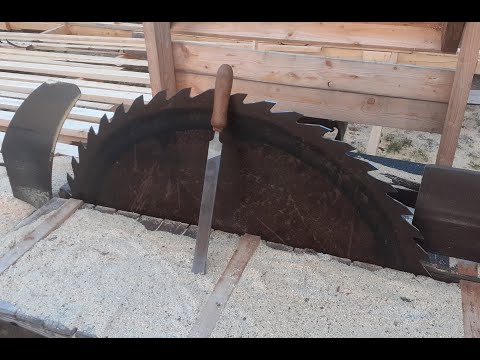 The old sawmill on the farm