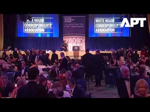 Caught on Camera: Full Uncut Moment Shots Ring Out at White House Dinner | APT