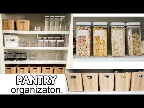 PANTRY ORGANIZATION | HOW TO ORGANIZE YOUR PANTRY
