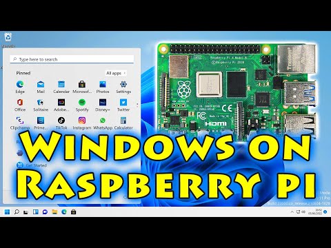 Windows 11 ARM on Raspberry Pi