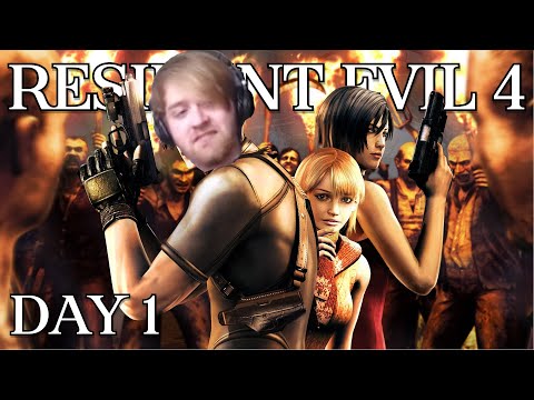 GETTING 100% ACHIEVEMENTS IN RESIDENT EVIL 4 | Day 1 | RE4