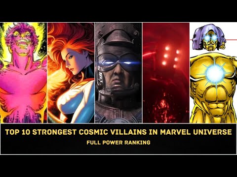 Top 10 Strongest Cosmic Villains in Marvel Universe | Full Power Ranking  | What's On Hollywood