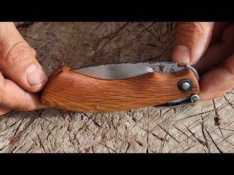 Fabricación de navaja forjada paso a paso