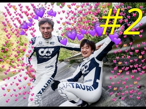 Pierre Gasly & Yuki Tsunoda Funny and Cute Moments (Part #2)