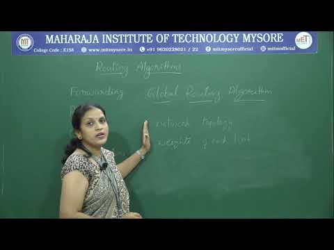 LINK-STATE ROUTING ALGORITHM | V Semester | CSE | Module 03 | CNS | Session 03