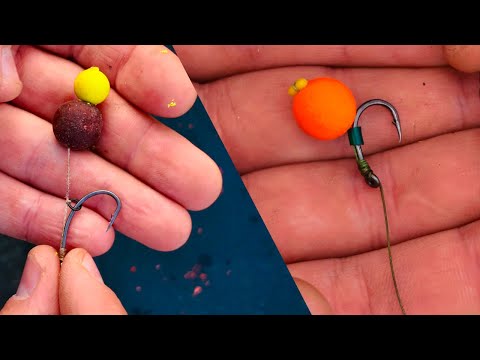 Carp fishing with flat feeders and carp rigs