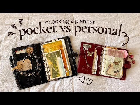 pocket vs personal planners: pros, cons, & which one is right for you! 📝