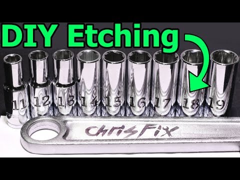How to Metal Etch Your Tools