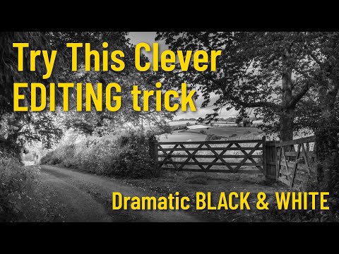 How to Create dramatic BLACK and WHITE Photos in Lightroom Classic (in just 10 minutes!)