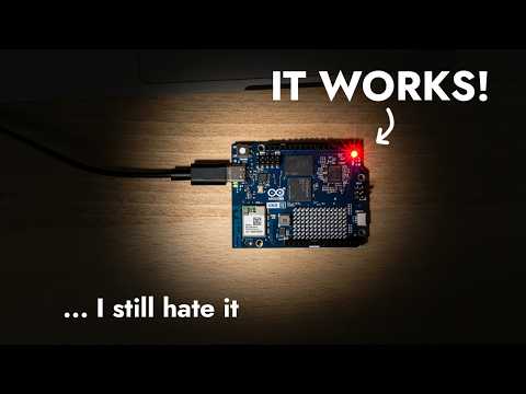 I Finally Made Arduino UNO Q Blink... and I Still Hate It