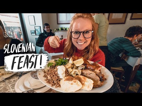 Trying a SLOVENIAN FEAST, Apartment Tour, & Final Day in LJUBLJANA!