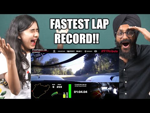 Indians React to The 919 Tribute Tour: On-board record lap, Nordschleife.