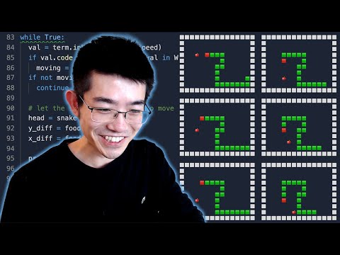 Making a Snake Game Where You're the Food in Python