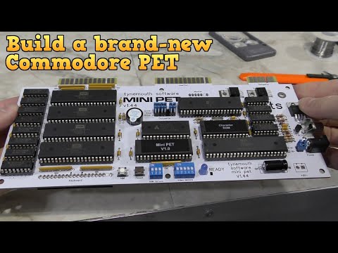 Mini PET - Build a Commodore PET from all new parts!