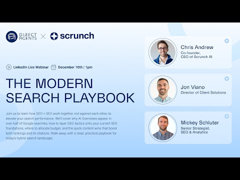 The Modern Search Playbook