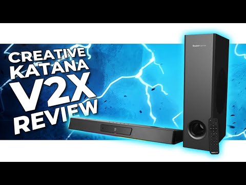 Creative Katana V2X Gaming Soundbar Review