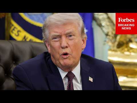 'And Then People Accuse Me Of Being A King...': Trump Responds To DHS Funding Question