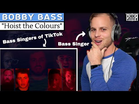 Bass Singer REACTION & ANALYSIS - Bobby Bass | Hoist the Colours (feat. The Bass Singers of TikTok)