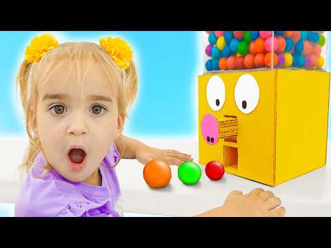 Alice helps her friend find the missing candies from the candy dispenser