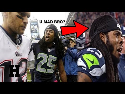 The Time Tom Brady Was Trash Talked by Richard Sherman and it went VERY WRONG (FT. Super Bowl)