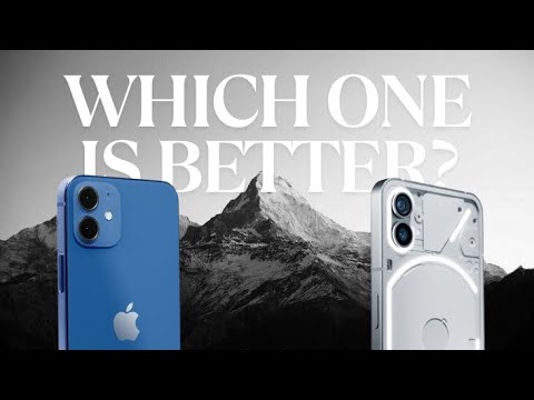iPhone 12 vs Nothing Phone 1 – Which One should you buy in 2025?