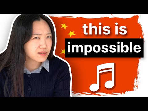 How do you sing in a tonal language like Chinese?