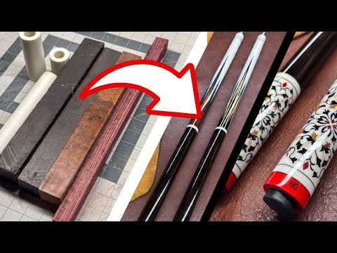 Building a Pool Cue in 10 Minutes