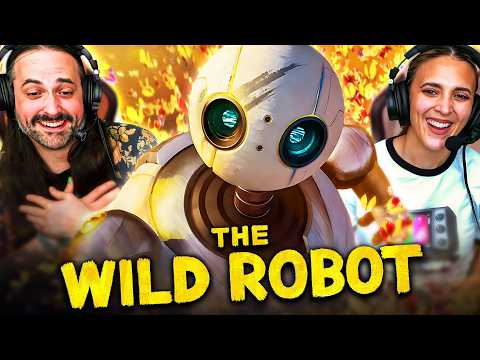 THE WILD ROBOT (2024) IS SO DANG TOUCHING!! MOVIE REACTION!! Lupita Nyong'o | Pedro Pascal