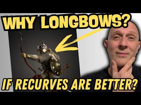 Why didn't medieval LONGBOWMEN switch to RECURVE BOWS?