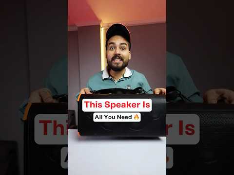 Got this All rounder speaker 🔥