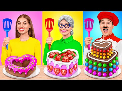 Me vs Grandma Cooking Challenge | Parenting Hacks by Mega DO Challenge