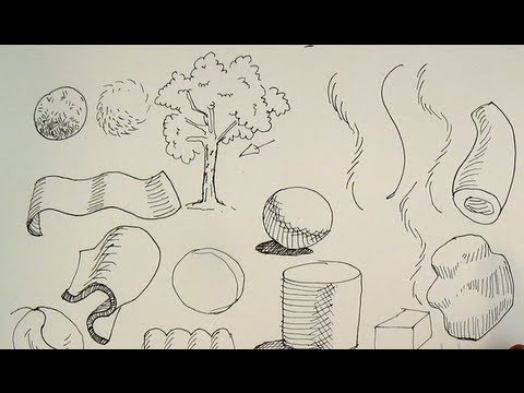 Pen & Ink Drawing Tutorial | The "Less is More" Principle